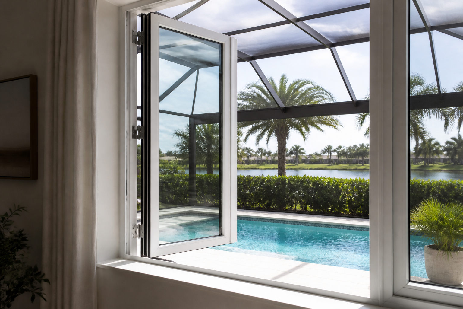 Casement Windows in Port St. Lucie, FL | TruePane Windows & Doors - detail 1