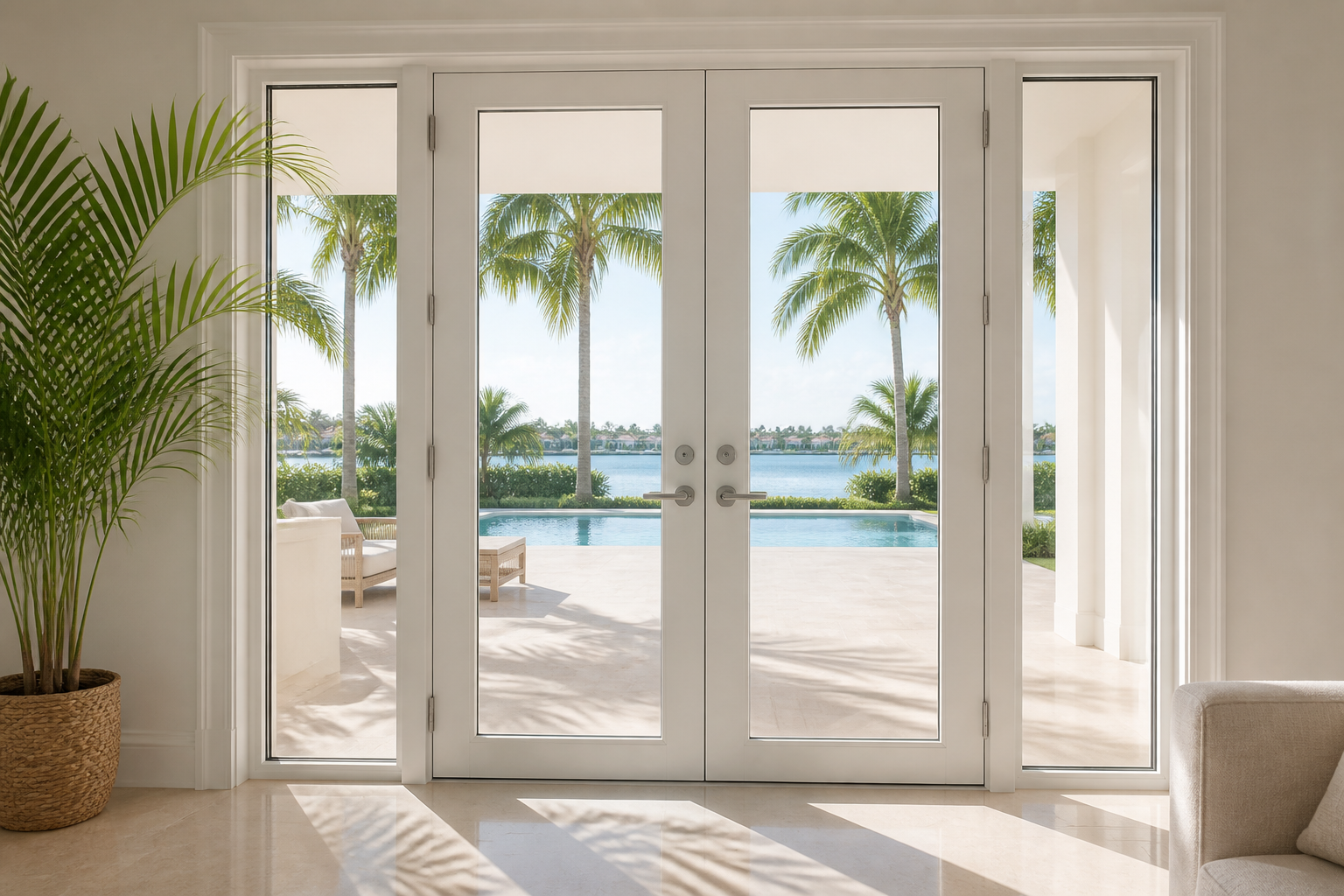 French & Double Doors in Port St. Lucie, FL | TruePane Windows & Doors - detail 1