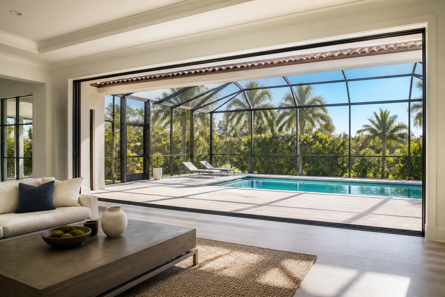 3-Panel Sliding (3-Lite Roller) Windows in Port St. Lucie, FL | TruePane Windows & Doors - detail 1